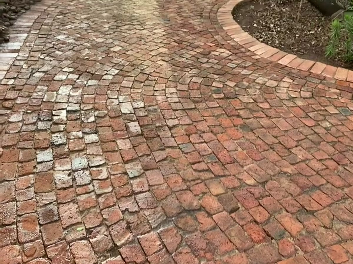 Paving after A-Z Cleaning high-pressure cleaning in Pretoria