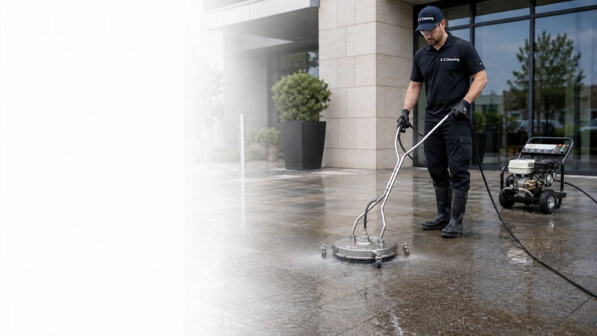 A-Z Cleaning professional high-pressure cleaning service in Pretoria